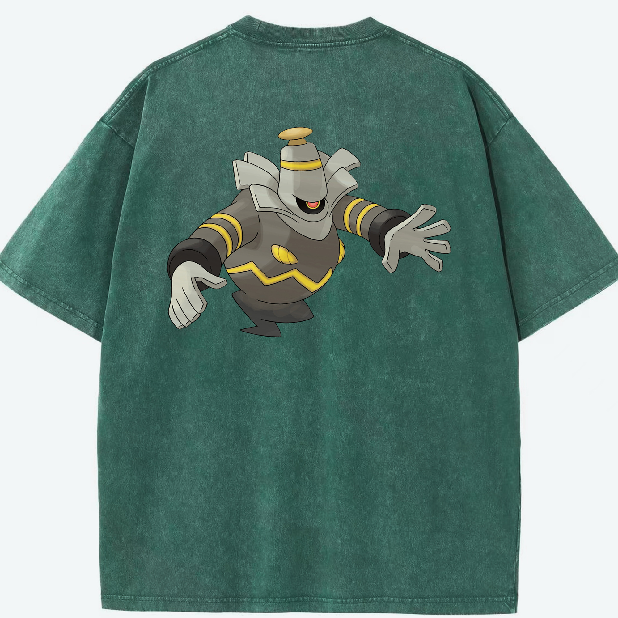 （画像用） ポケットモンスター Pokémon 綿100% ヴィンテージ風 半袖Tシャツ（背面プリント）